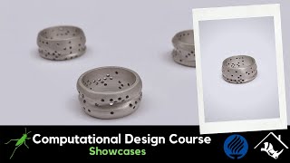 No.7_Computational Jewelry Design with Grasshopper3D & Rhino3D