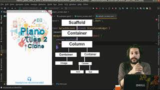 flutter piano tiles 2 game clone | ep-1 in urdu screenshot 3