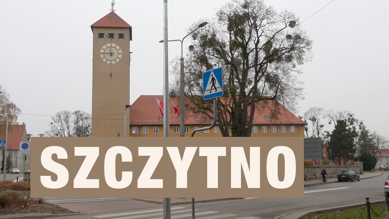 Щитно. Интересный город на Мазурах.