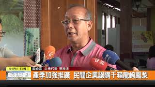 1090401新永安新聞-產季加強推廣 民間企業認購千箱龍崎鳳梨