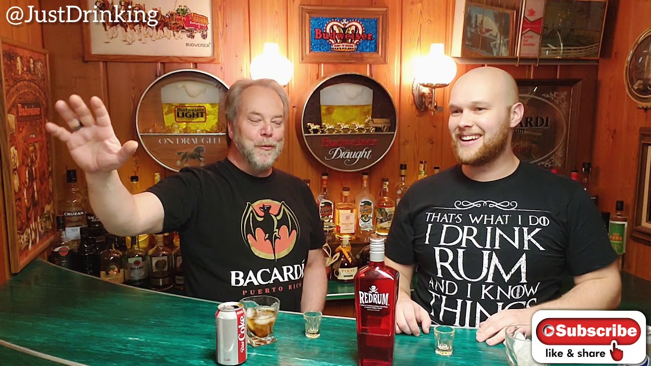Redrum Rum Review- Just Drinking- Roger & Robert