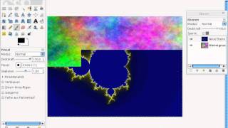 Fraktal Wallpaper Tutorial mit GIMP