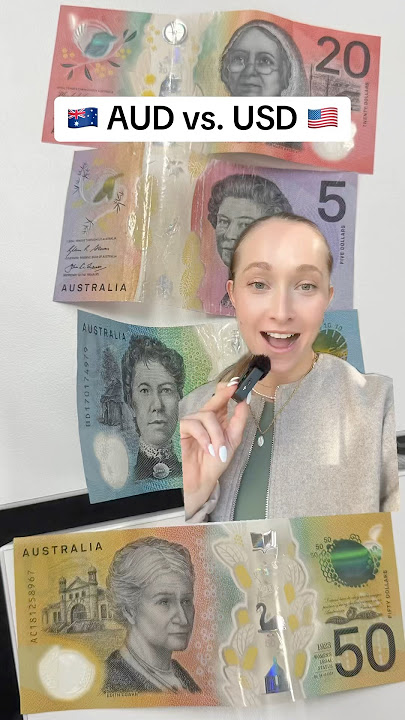 π¦πΊ AUD vs. USD πΊπΈ Differences in Curriency Looks Between Australian and American Dollars π΅