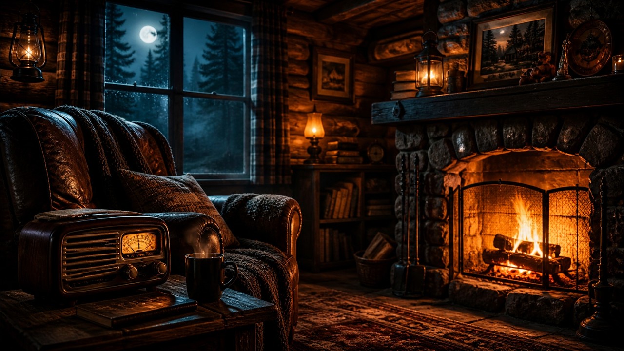 Forbidden Frequency Live 📻 | Cozy Vintage Spooky Radio Stories & Late Night Vibes