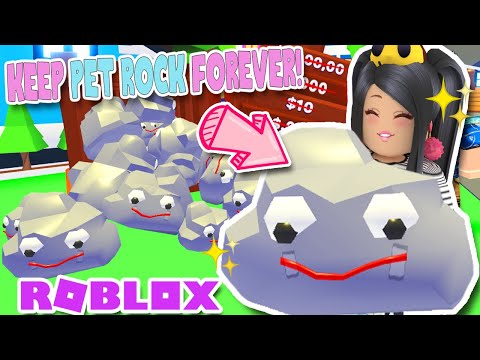 How To KEEP ????ROCK PET???? FOREVER Adopt Me ROBLOX April Fools Update