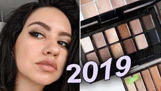 Worth it in 2019? | Maybelline The Nudes Palette (tutorial, swatches, review)