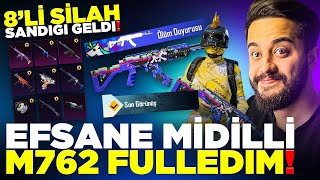 Yillardir Bekledi̇ği̇m Mi̇di̇lli̇ M762 8 Ölüm Mesajli Sandikta Geldi̇ Pubg Mobile