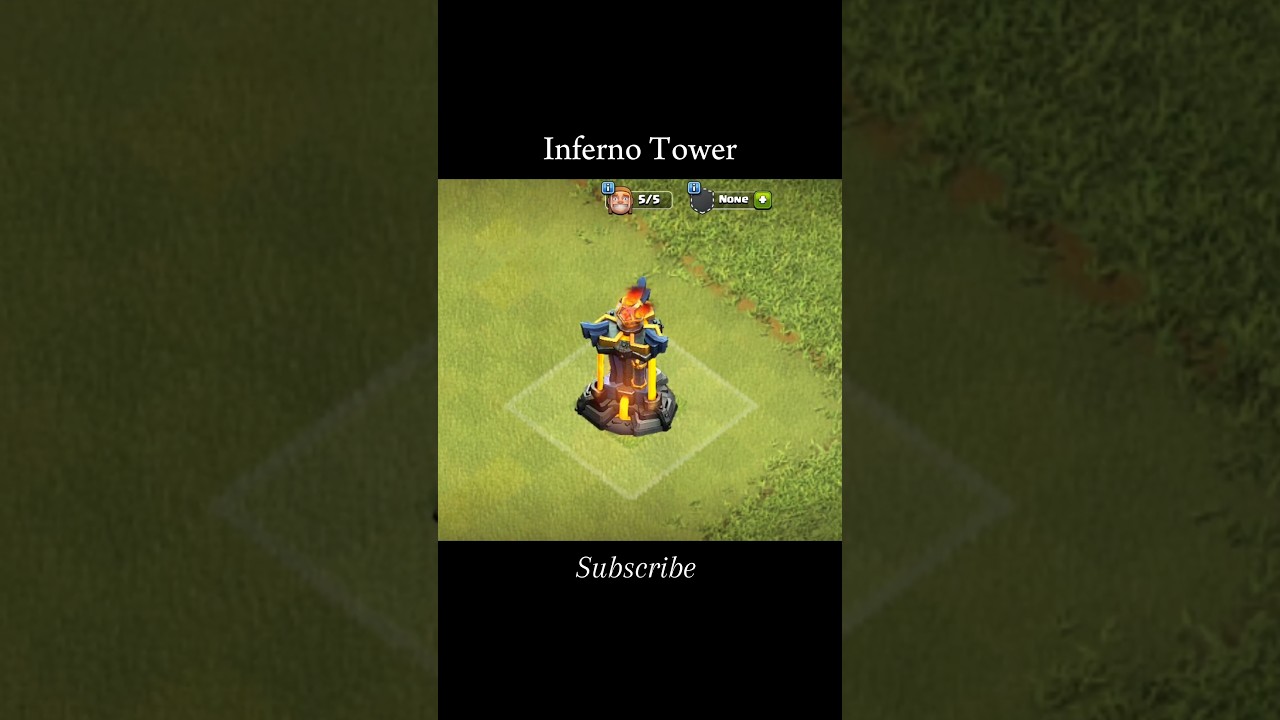 1 level to 11 level Inferno Tower | Evolution in clash of clans | clash of clans 