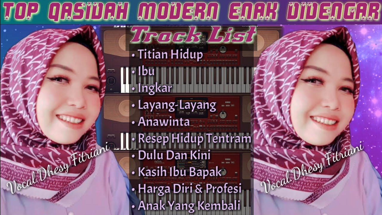 Top Qasidah Modern Terbaru Enak Didengar - Vocal.Dhesy Fitriani