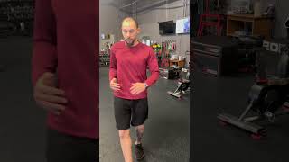 Linear alternating pogo jumps