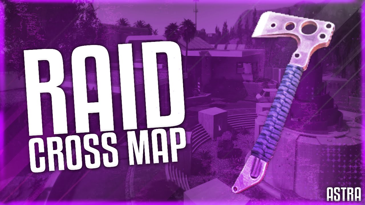 BO2 - RAID TOMAHAWK CROSS MAP TUTORIAL!