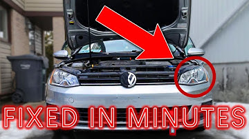 How To Change Your Headlight On Your Volkswagen Golf | MK7 Golf | Easy | DIY