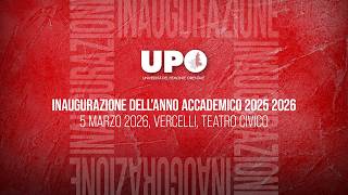 Cerimonia di inaugurazione dell'anno accademico 2025/2026