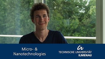 Jonas is studying Micro- and Nanotechnologies at the TU Ilmenau