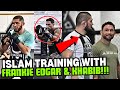 Islam Makhachev And Khabib Training With Frankie Edgar Ahead Of JDM Fight (NEW FOOTAGE)