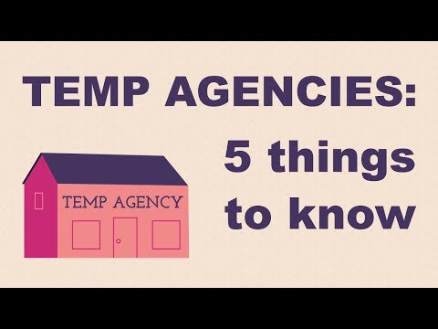 Video: Kaj je začasna agencija?