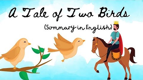 A Tale Of Two Birds।।Class 6।। Summary in English।। A Pact With The Sun।।