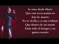 SE MIRA DESDE MARTE Letra YURIDIA mp3