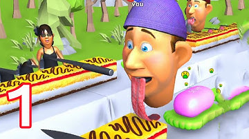 Lick Runner - Funny Gameplay All Levels 1-10 (Android,iOS)