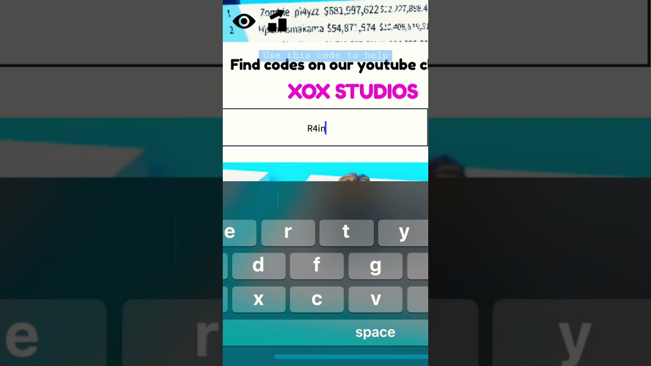 You need to use this code in pop it trading to get a free rainbow!