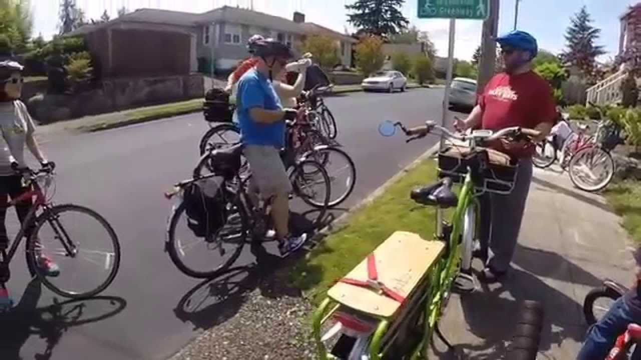 Portland Neighborhood Greenways field trip