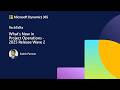 What's New in Project Operations | FastTrack TechTalk | Dynamics 365