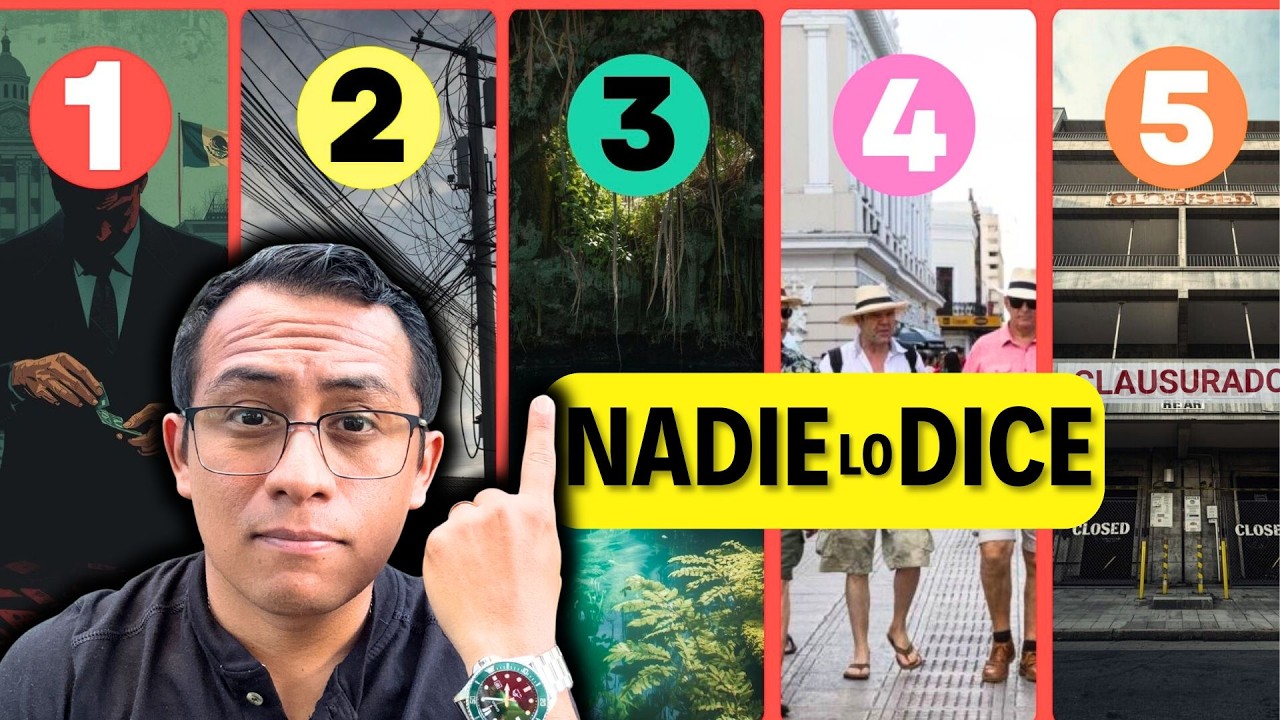 Los 5 GRANDES PROBLEMAS de Yucatán - Que NO conocías