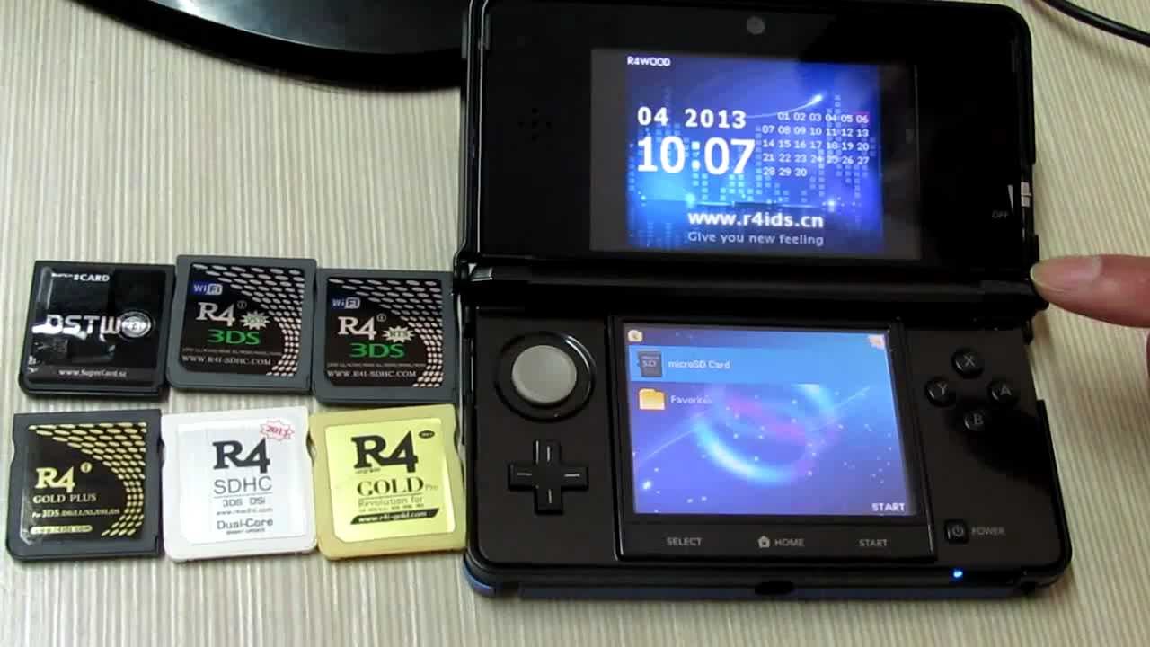 8 Flashcarts Tested on 3DS V5.1.0-11U - YouTube