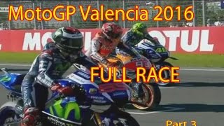 Motogp valencia 2016 ## full race ...