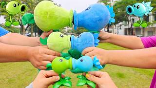 Plants vs. Zombies：Crazy Team Battle, Large, Medium, and Small，Crazy Creative Magic  Challenges.