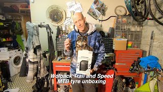 Wolfpack Trail and Speed mountain bike tyres unboxing