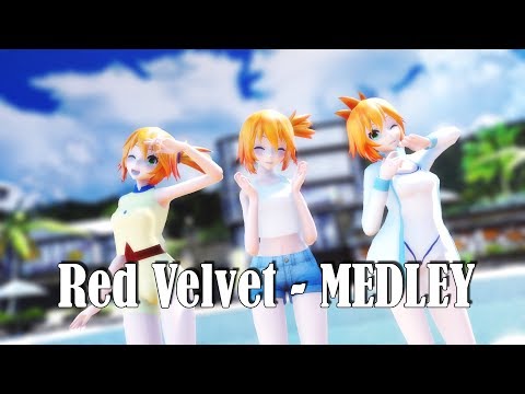 【MMD Pokemon】 Red Velvet - MEDLEY 【Misty】