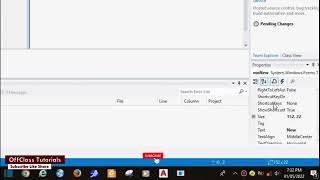 Visual C# - Adding Menus to Windows Forms Pt1