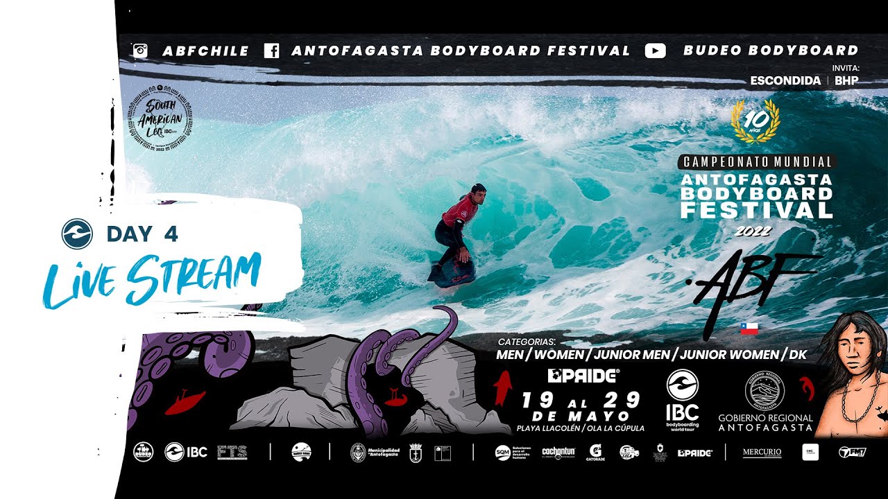 Antofagasta Bodyboard Festival 2022 - Day 4 - Livestream