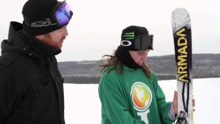 2014 Armada Al Dente Skis with Henrik 'E-Dollo' Harlaut - YouTube