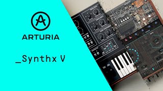 Ambient granular techno on Elka Synthex [V Collection series]