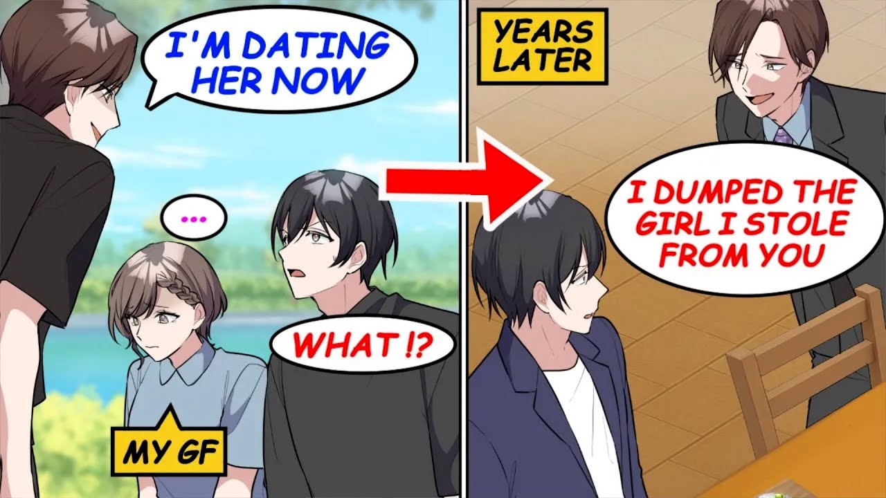 My girlfriend was stolen by a classmate. Years later, he mocked me at a sushi bar… but then!?[Manga]