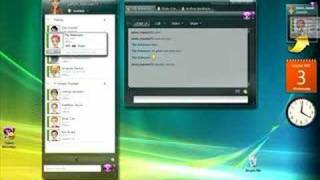 The UI demo of the next Yahoo Messenger! version for Vista screenshot 5