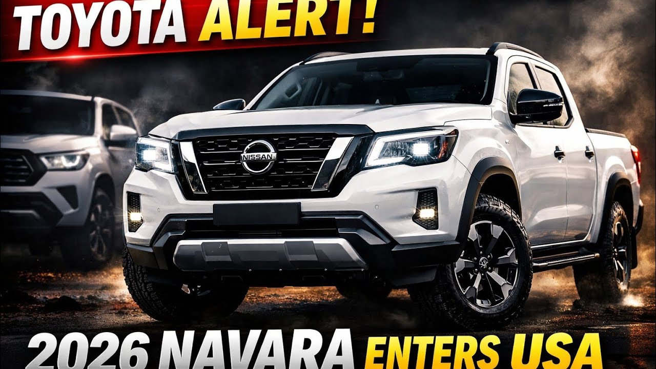 Внимание, Toyota! Nissan Navara 2026 года вступает в войну пикапов на рынке США.