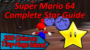 100 Coins on Tiny Huge Island - Super Mario 64 Complete Star Guide