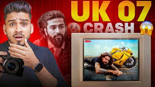 Uk07 Rider Ka Itna Khatarnaak Live Crash Roast