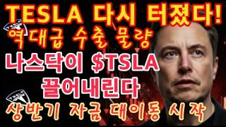 Tsla, 나스닥에 끌려 내려가는 구조. 여유현금 필수 시점 2008년 리먼 사태가 다시 보이는 소름 돋는 이유 내부자 매도폭탄 개미들 설거지 시작? 테슬라 미국주식
