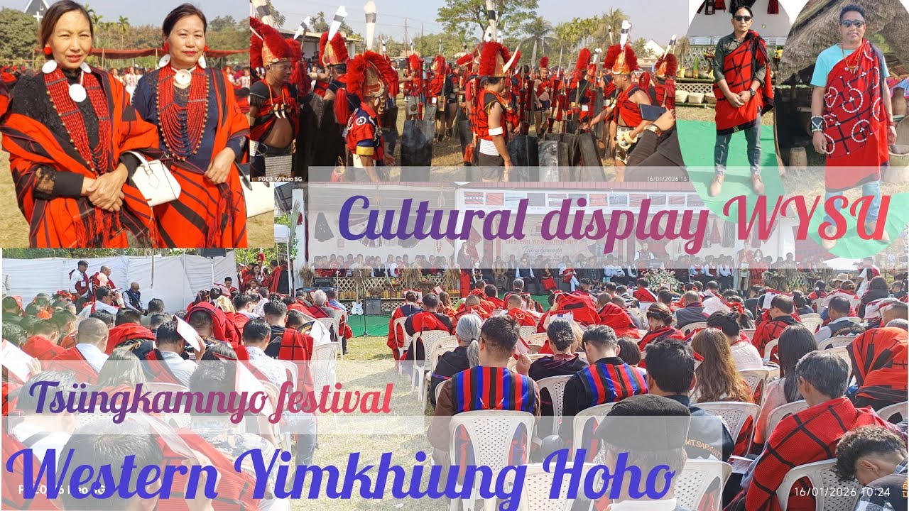  Cultural display ( WYSU ) || Western Yimkhiung Hoho Tsüngkamnyo festival at Showuba Village.