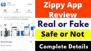 Zippy App Real Or Fake Zippy App Withdrawal Zippy App Review Reality Scam Or Legit