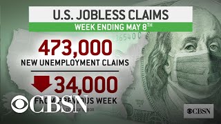 Initial jobless claims fall to a new pandemic low