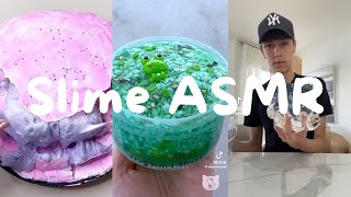 Slime ASMR TikTok compilation ~ satisfying videos (NO TALKING)