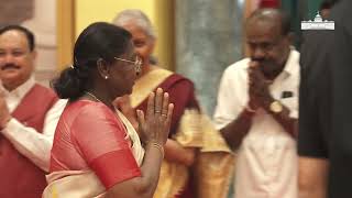 President Hosted Mps From Andhra Pradesh, Karnataka, Kerala, Haryana, Uttar Pradesh & Punjab At Rbcc