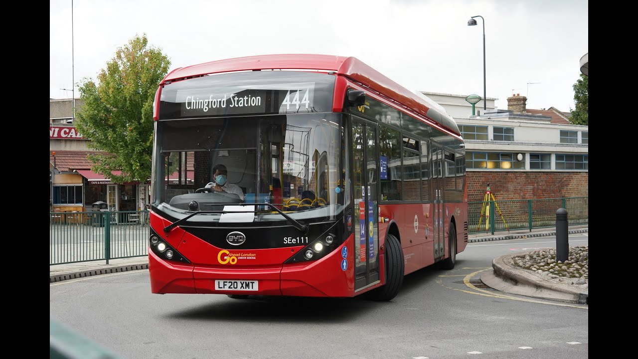 London's Buses around Turnpike Lane Stn on 17th August 2020