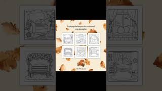 Information Hygge Place Coloring Book Relaxing Cozy Scene and Peaceful Interiors to Color #hyggelife #hyggevibes Update