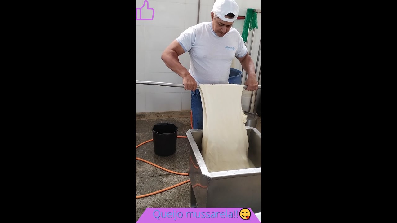 ✔️( Interessante demais!!🤩) Como e feito o queijo mussarela🤩😋👍🏻